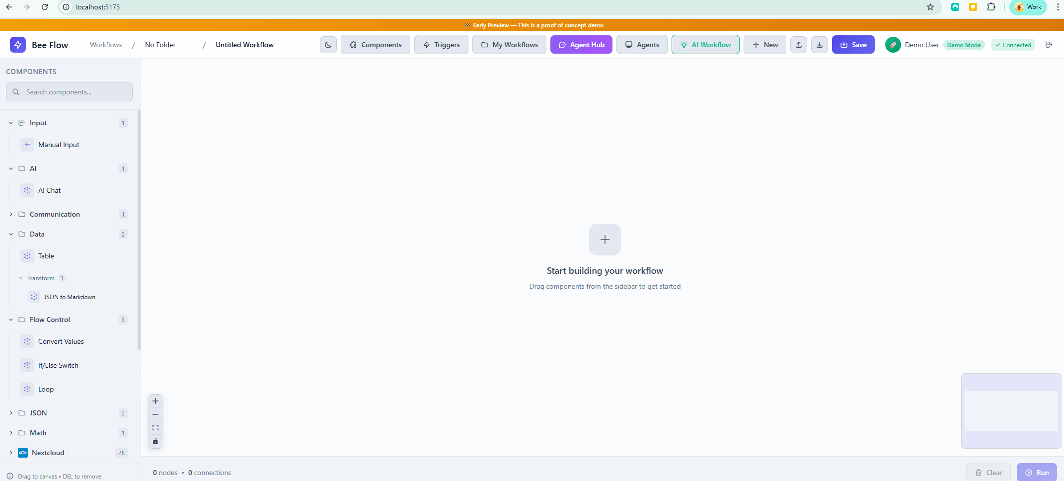 AI Workflow Designer demo